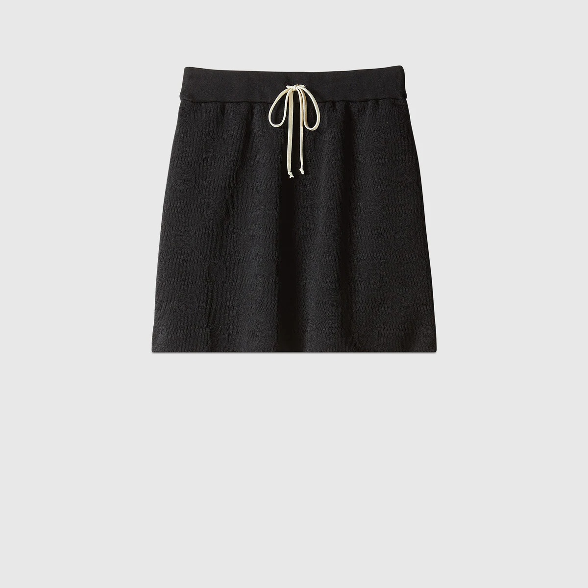 GG jacquard jersey skirt - 1