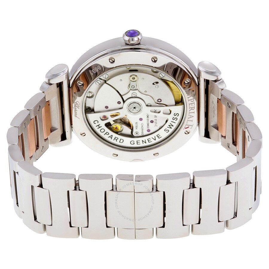 Chopard Imperiale Silver Mother of Pearl Dial Stainless Steel and Rose Gold Men's Watch 388531-6007 - 3