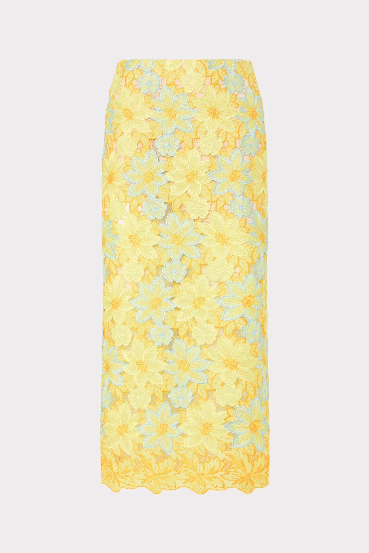 Alani Lace Midi Skirt - 1