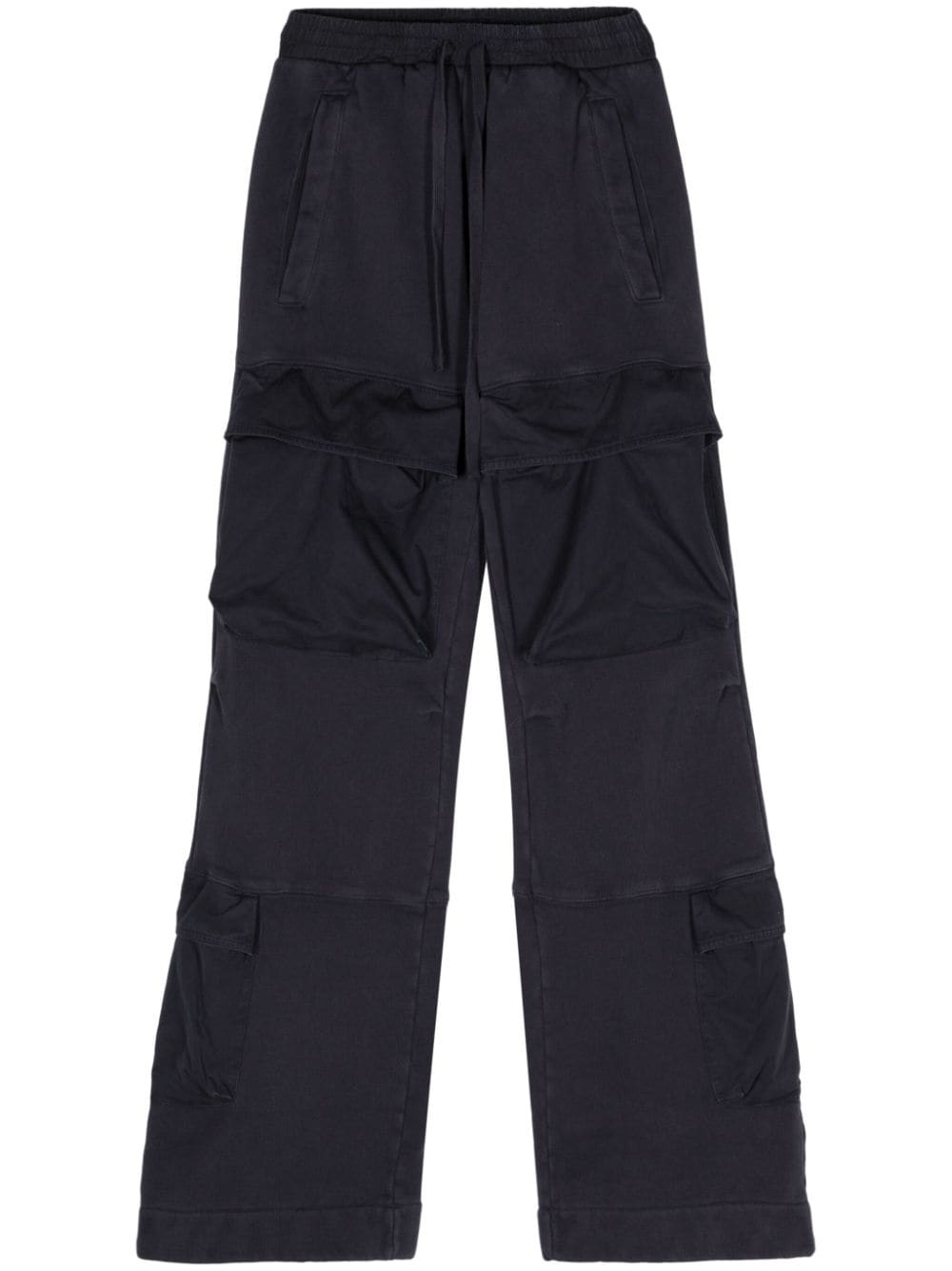 Utility mid-rise track trousers - 1