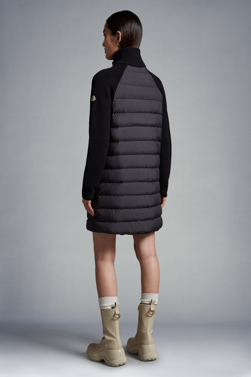 Padded Long Wool Cardigan 5