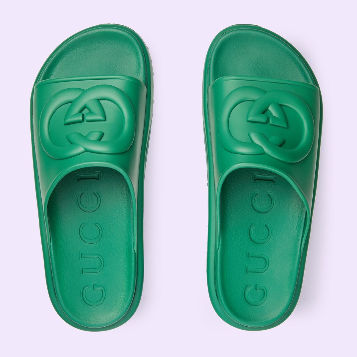 Men's Interlocking G slide sandal - 4
