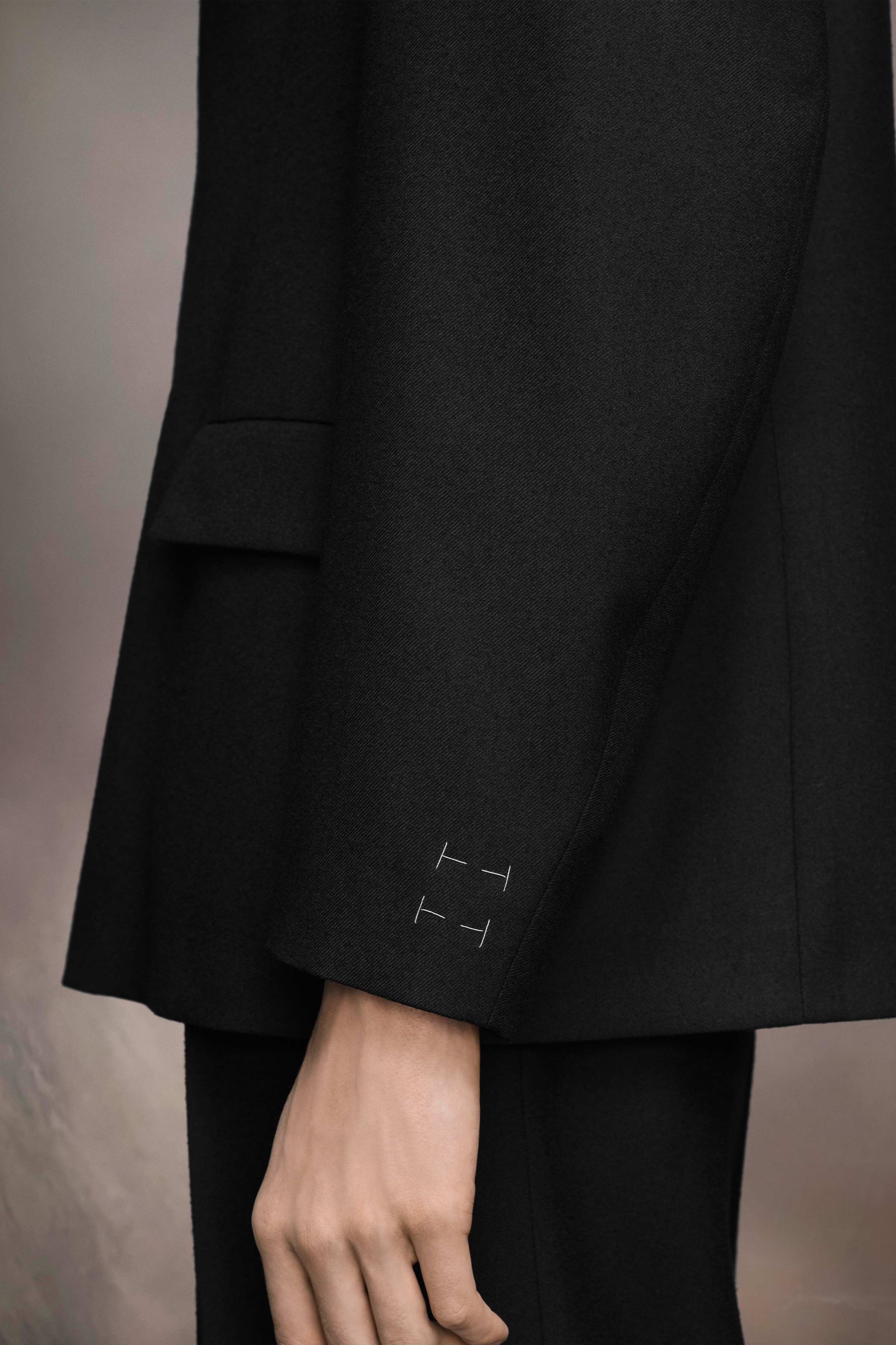 Barathea Wool Suit Jacket - 6