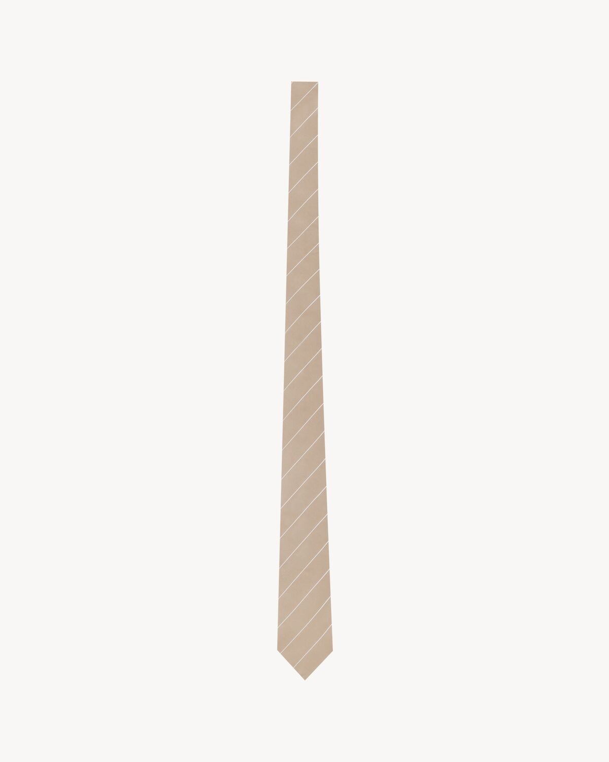 STRIPED TIE IN SILK GROSGRAIN - 1