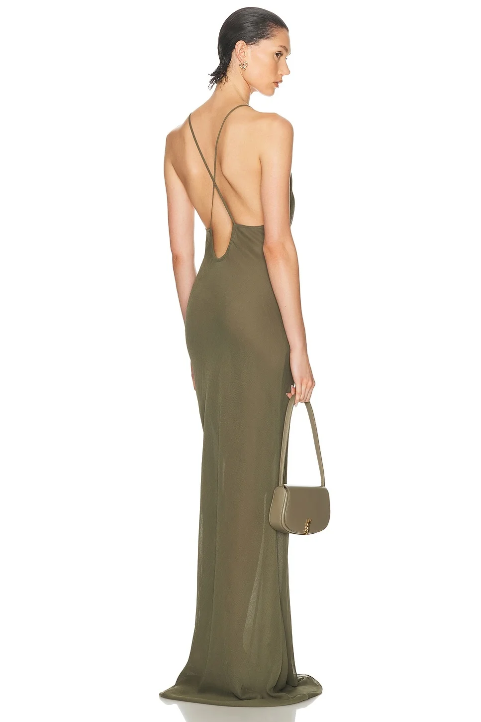 Low Back Bias Gown - 1