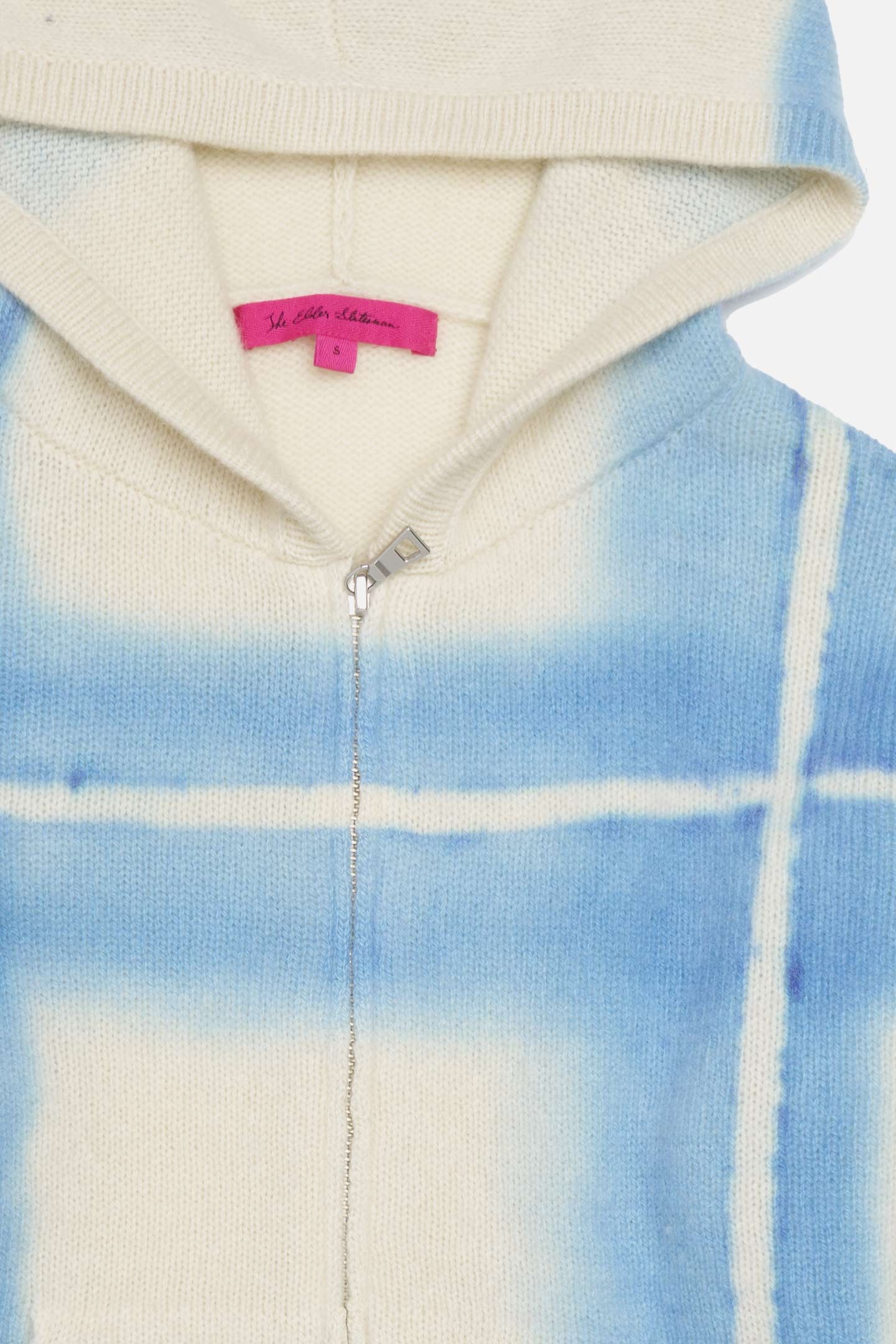 PLAID DYE WOMEN'S ZIP HOODIE - 2