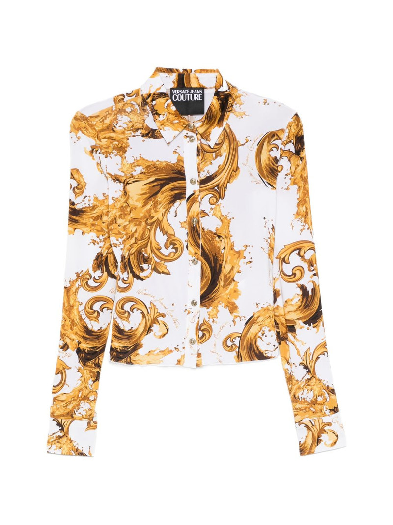 Barocco-print shirt 1