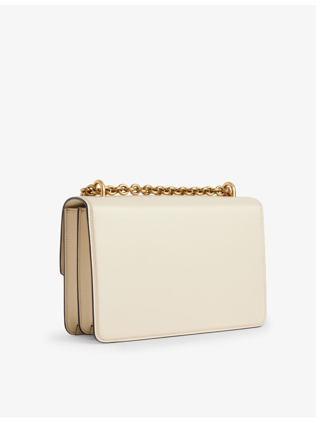 Vain chain-strap leather shoulder bag - 5