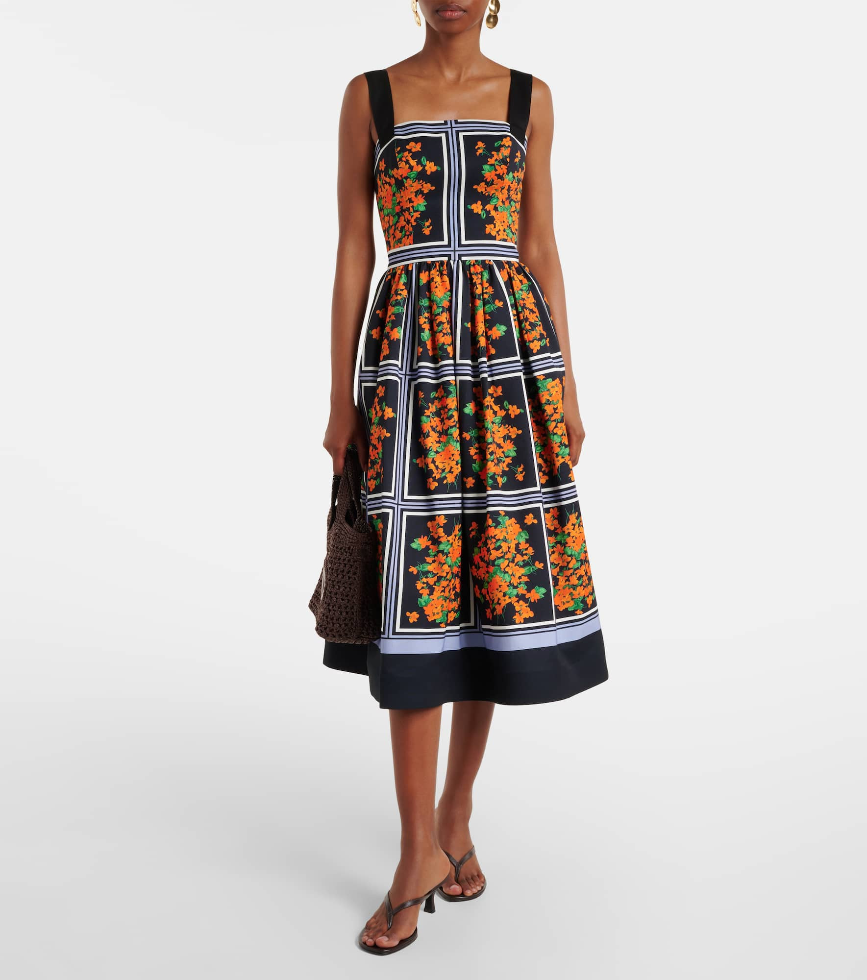Printed midi dress - 2