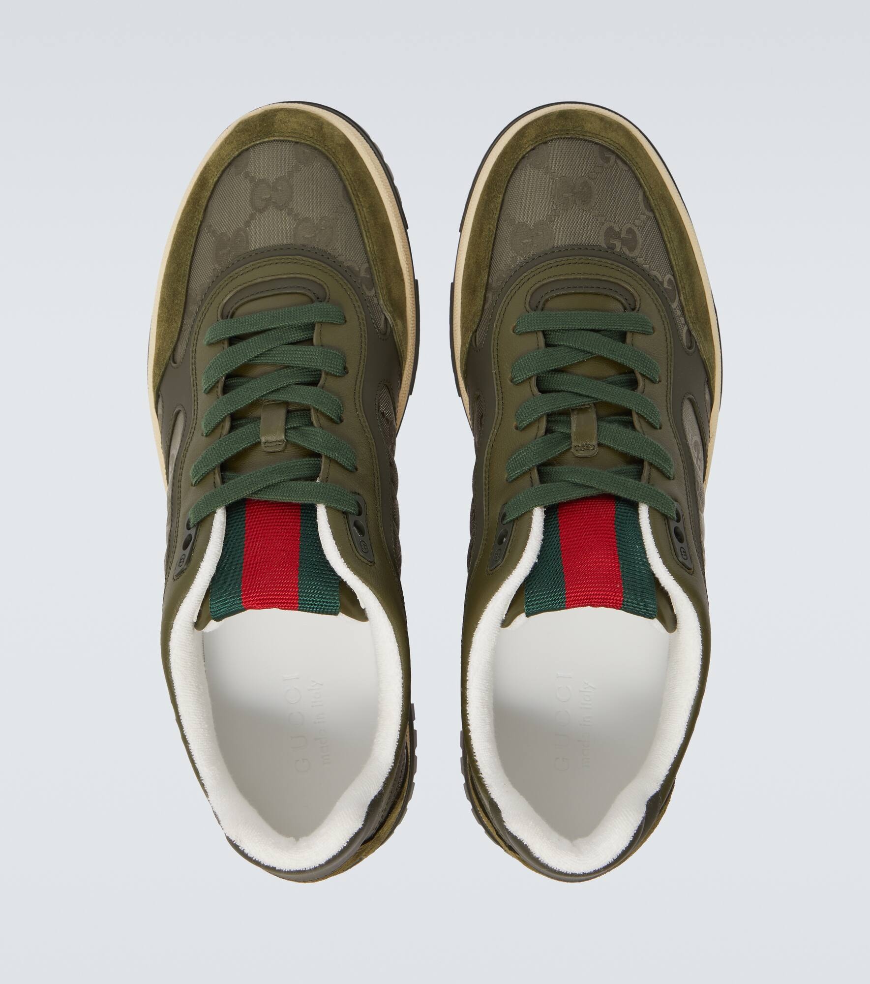 Gucci Re-Web GG canvas sneakers - 4