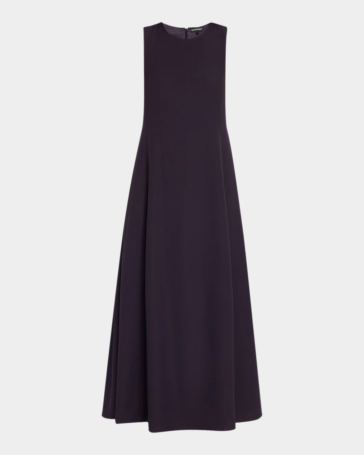 Sleeveless A-Line Cady Maxi Dress - 1