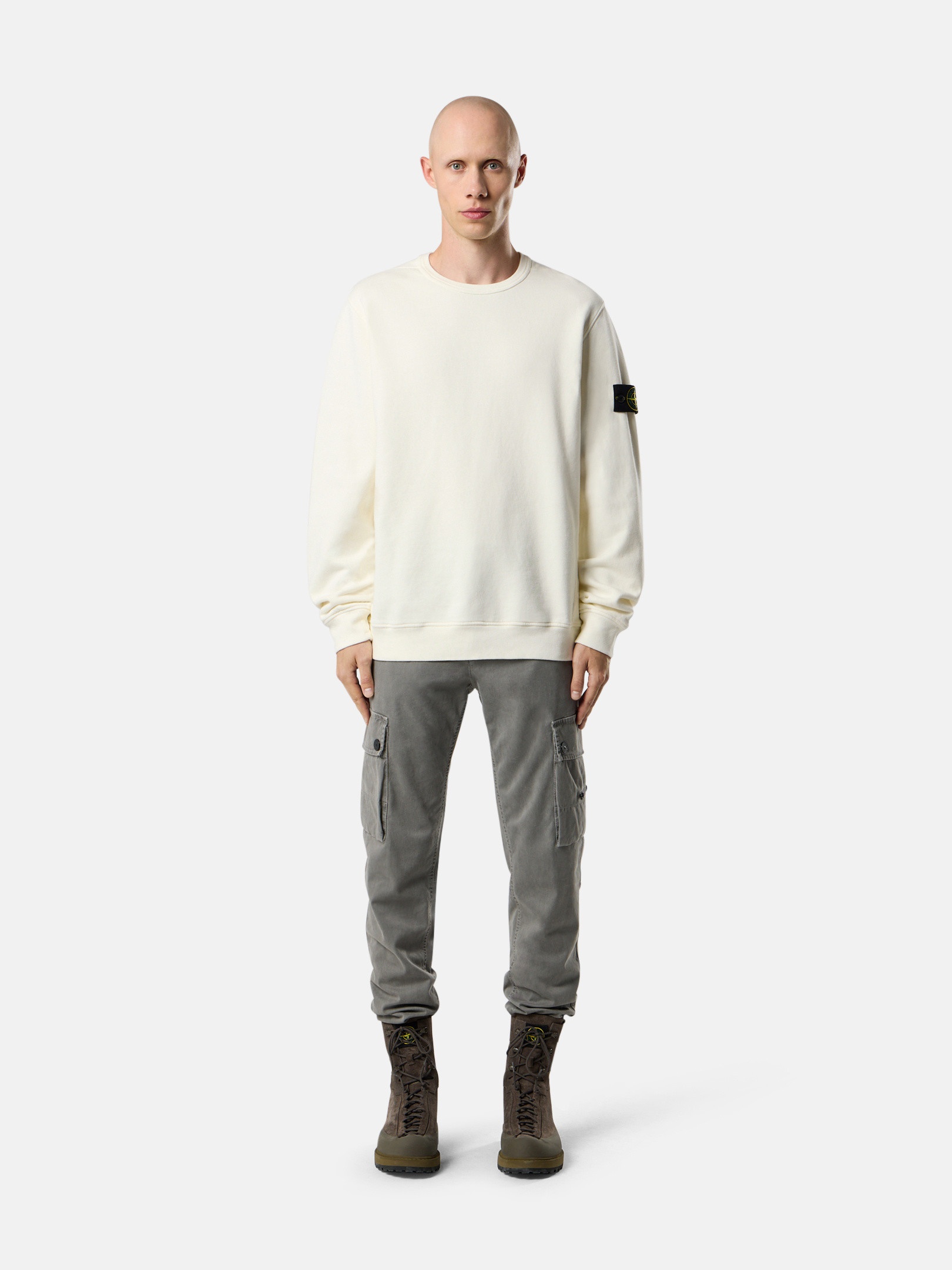 6100028 BRUSHED ORGANIC COTTON FLEECE - 2