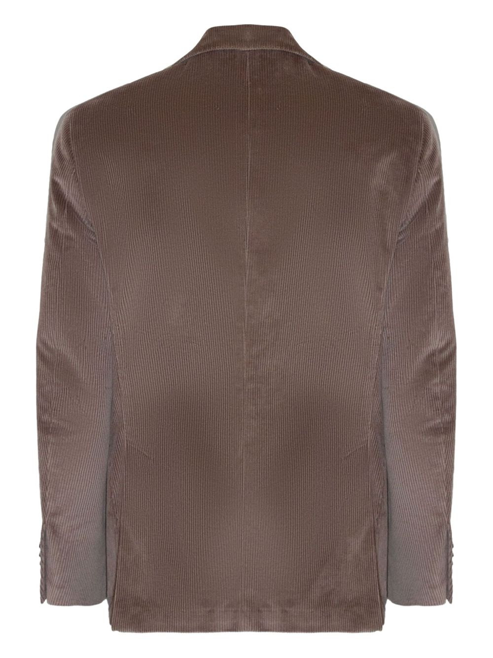 corduroy single-breasted blazer - 2