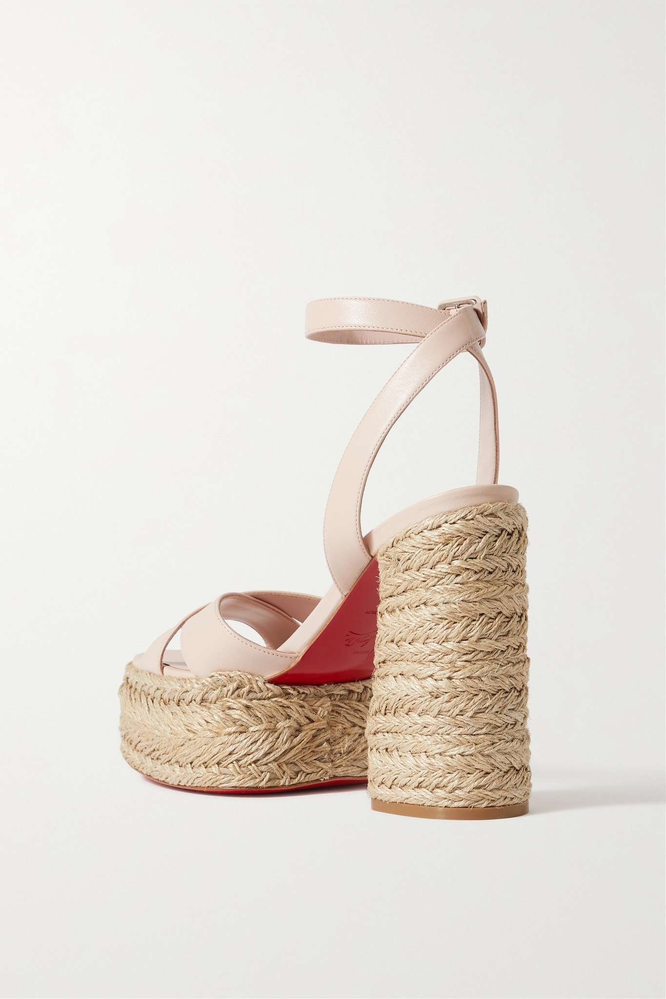 Super Mariza 130 leather espadrille platform sandals - 3