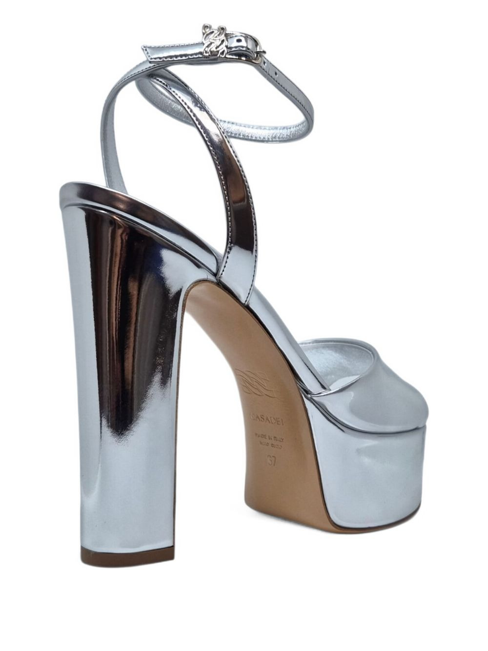 130mm Patty platform ankle-strap sandals - 4