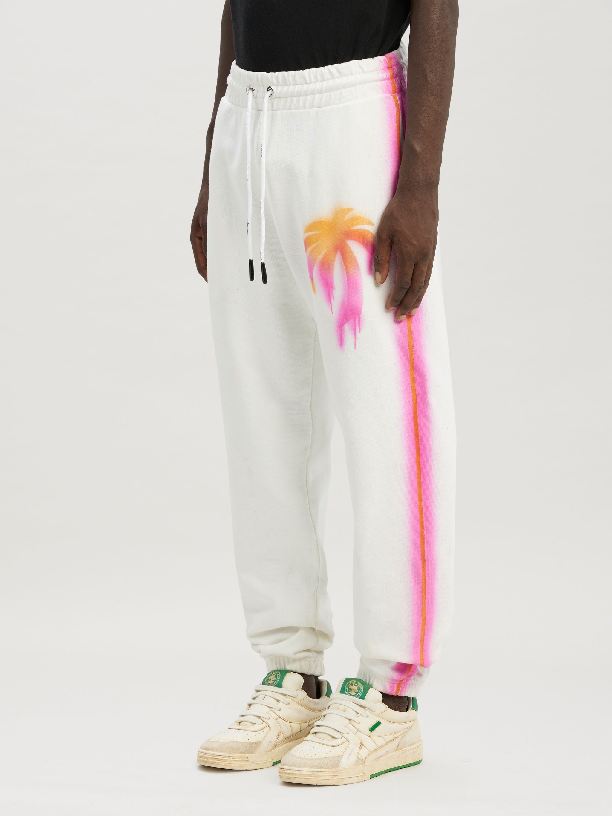 Sprayed Palm Sweatpants - 4