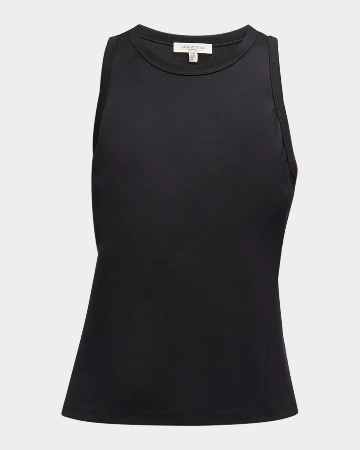 Swiss Cotton Rib Racerback Tank - 1