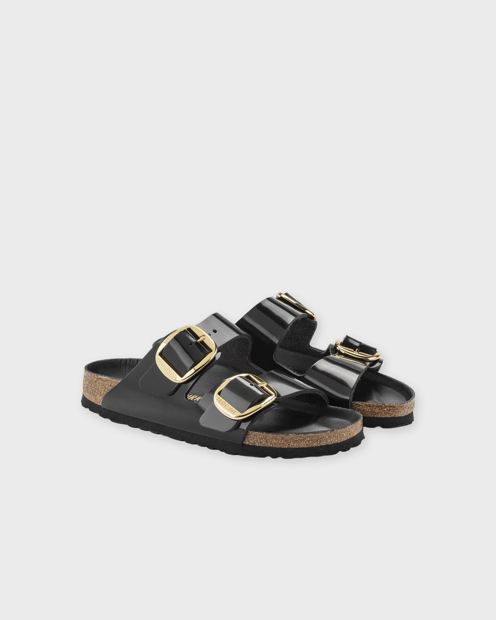 Sandals Arizona Big Buckle High Shine Black/Laquer - 2