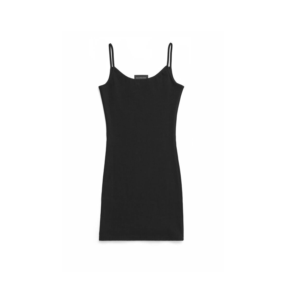 Balenciaga BB Monogram slip dress - Black