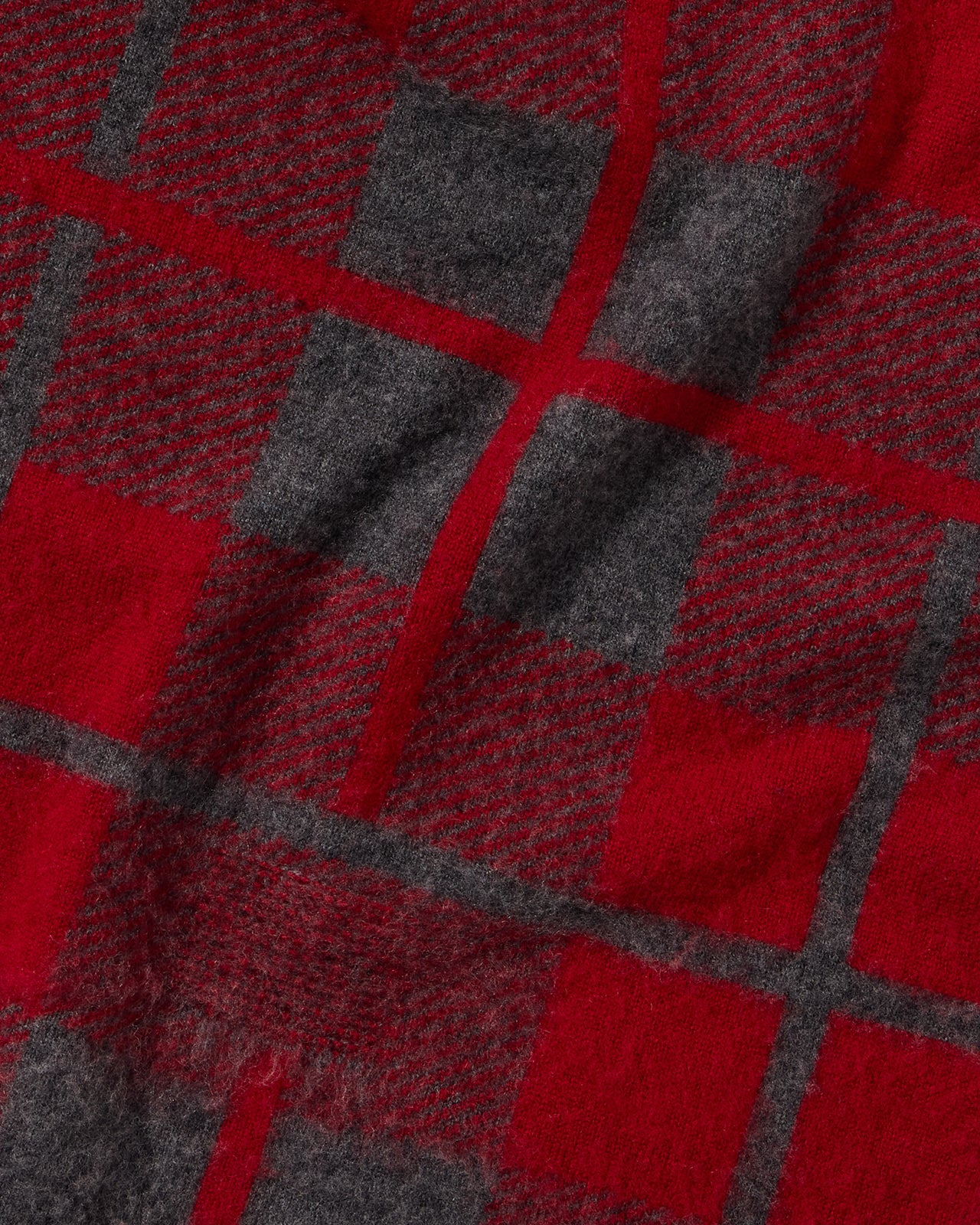 The Plaid Big Scarf - 4