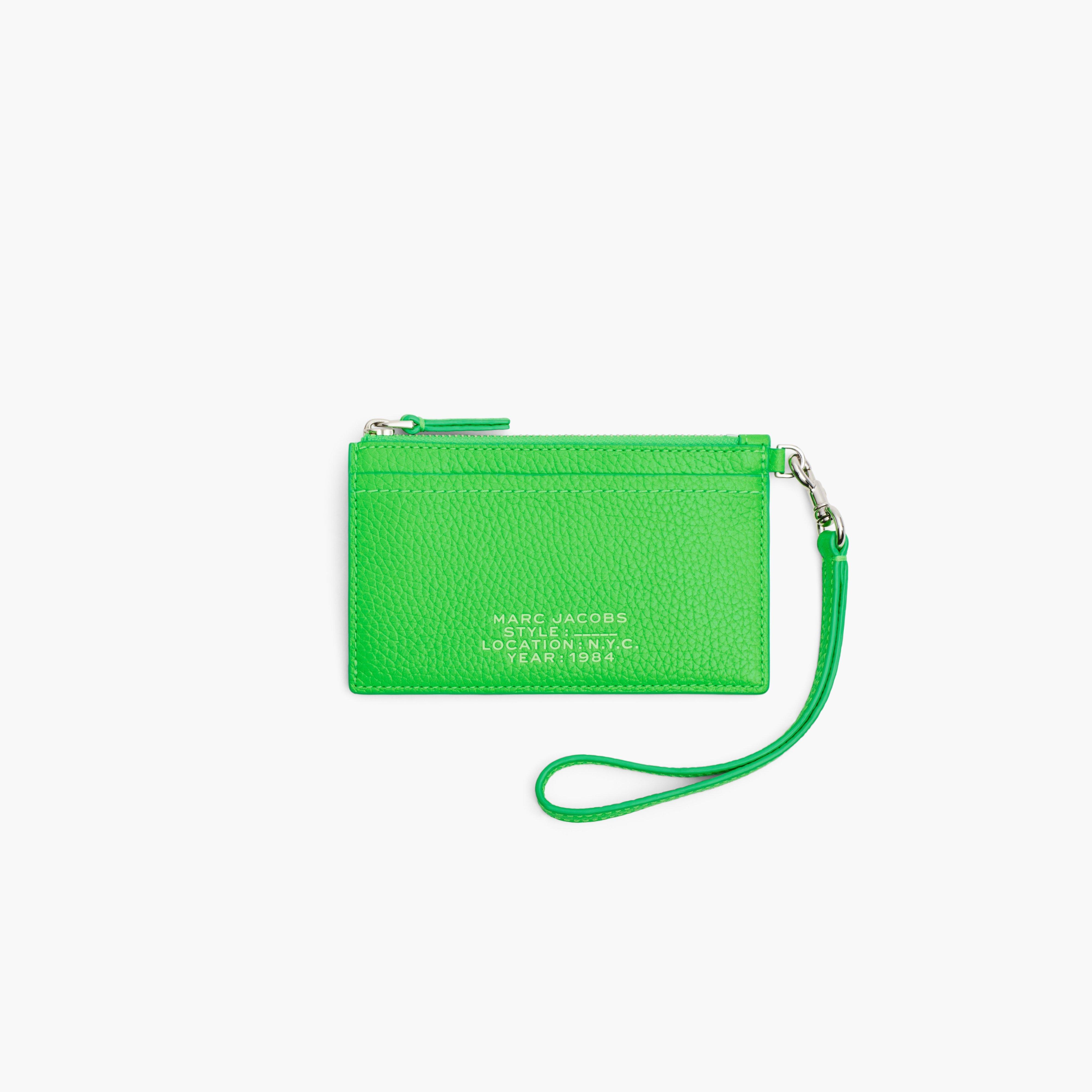 THE LEATHER TOP ZIP WRISTLET - 1