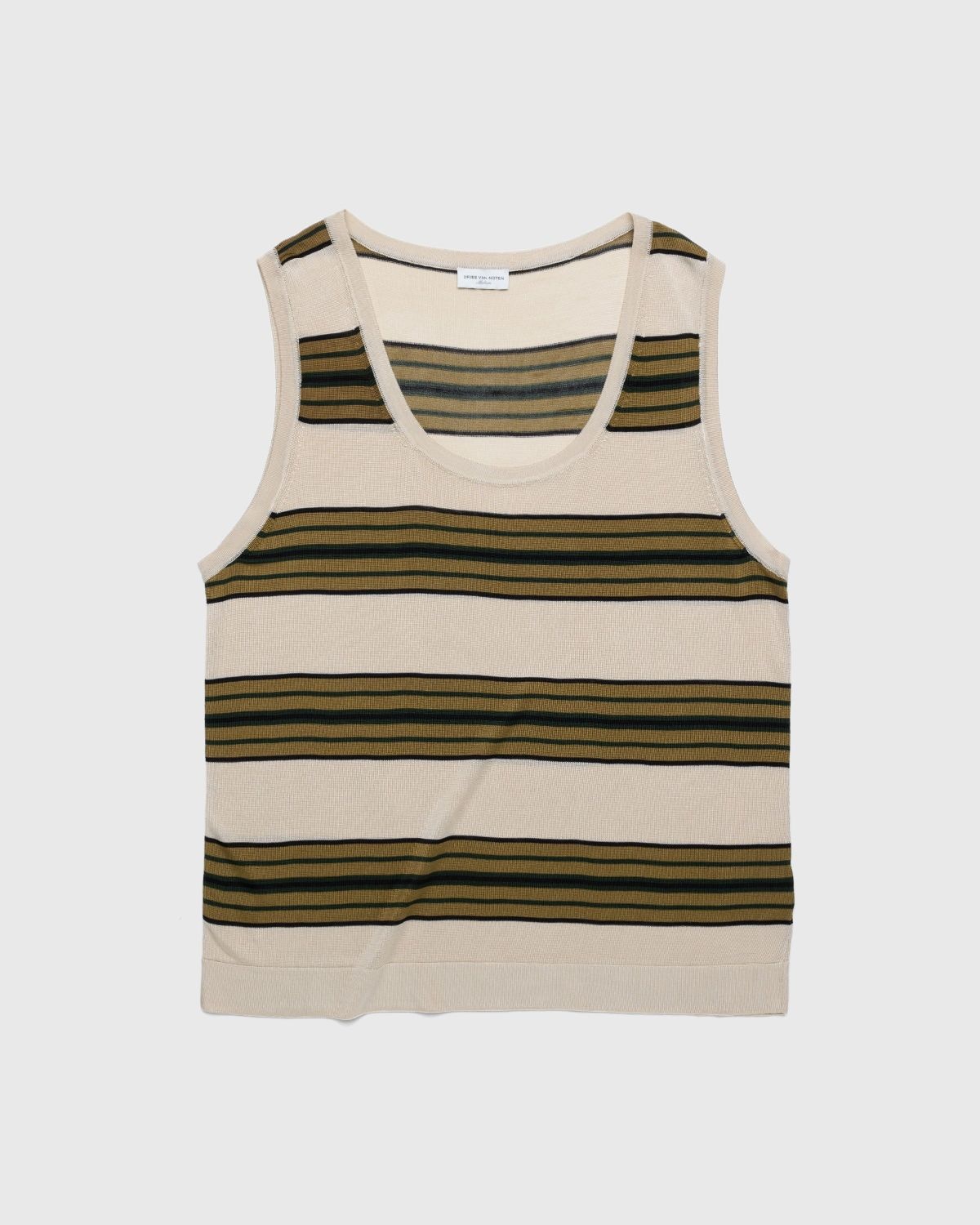 Dries van Noten – Milenco Striped Tank Top Vanille - 1
