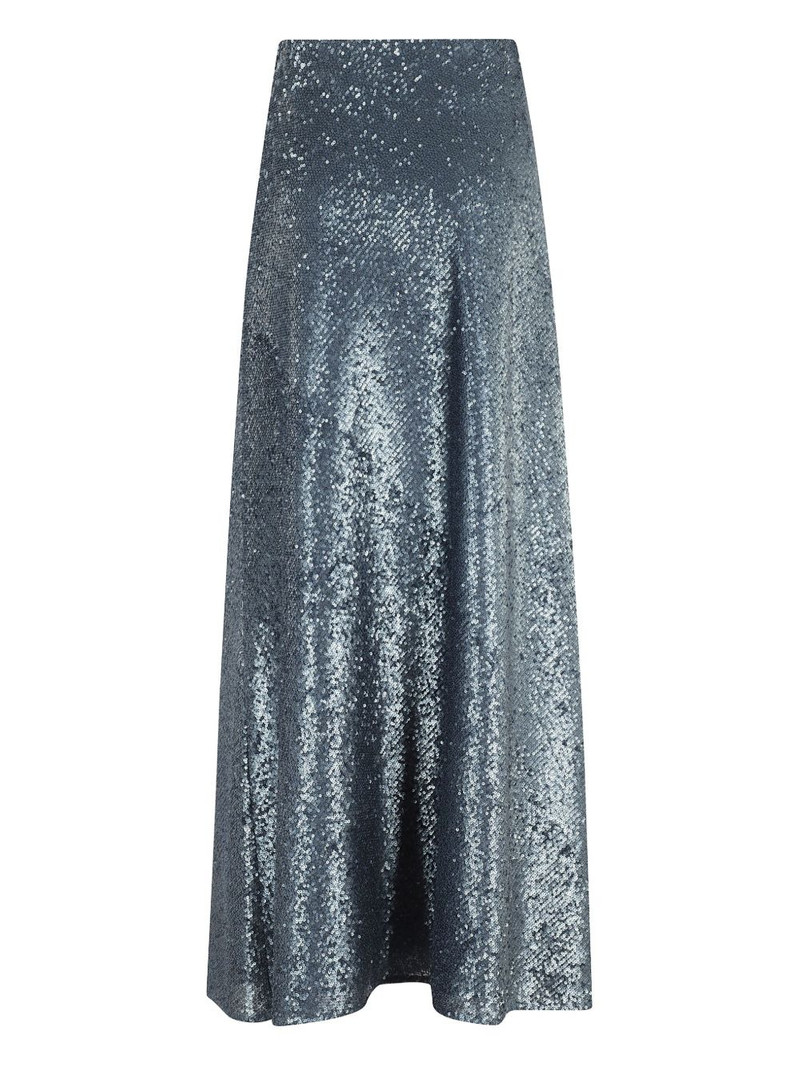 Herno sequinned midi skirt outlook