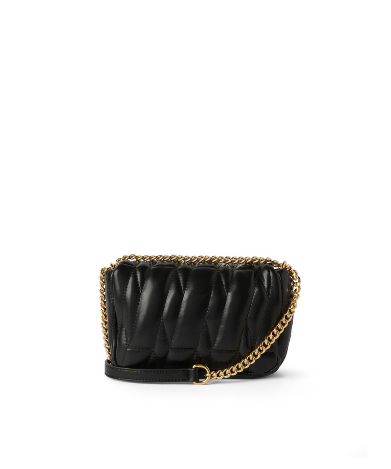 MSGM Quilted puffer handbag with snap outlook