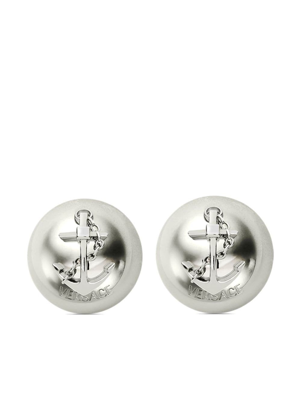 Nautical Medusa stud earrings - 1