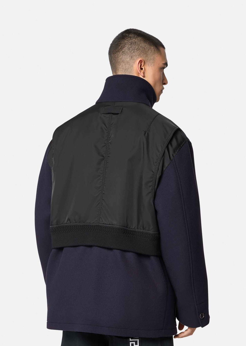 Wool & Nylon Parka 3