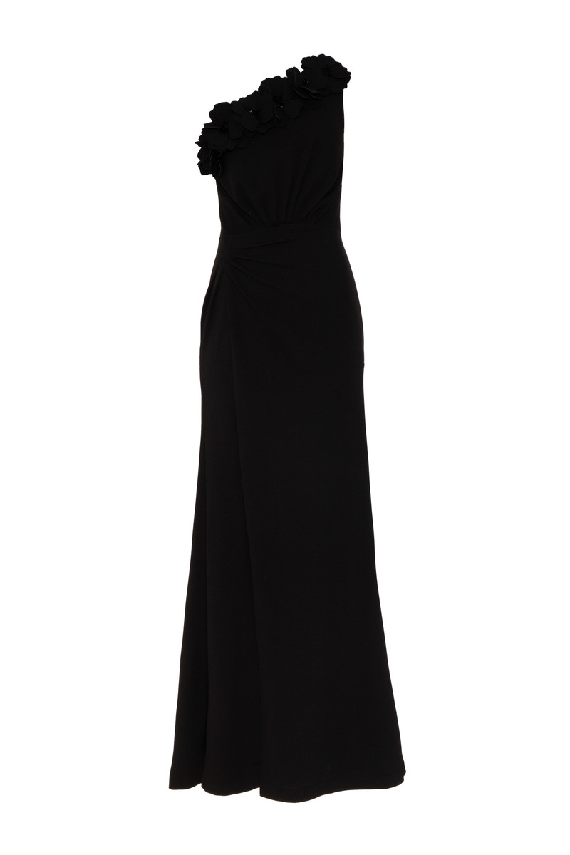 LIGHT SPOT CREPE GOWN 1