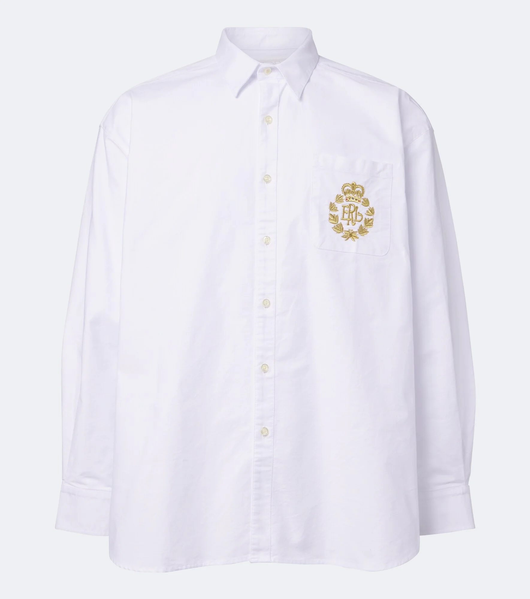 Embroidered cotton shirt - 1