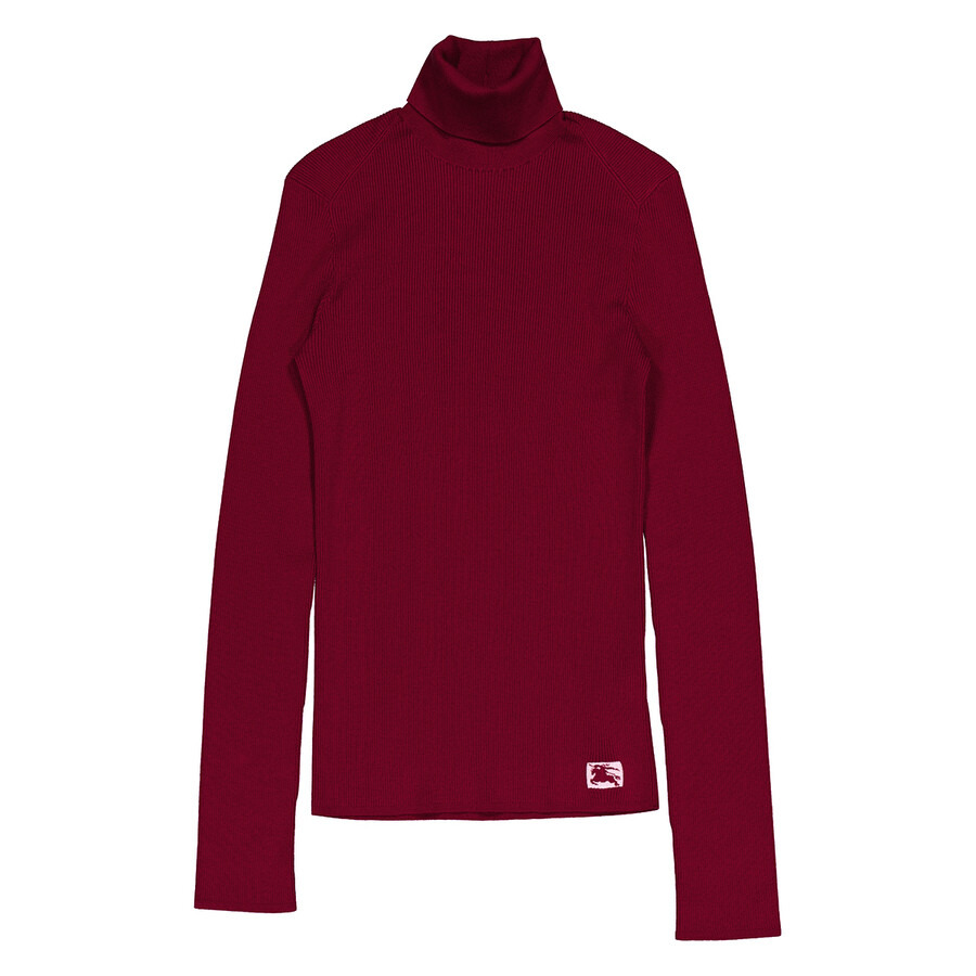 Burberry Wool Blend Ekd Motif Turtleneck Sweater - 5
