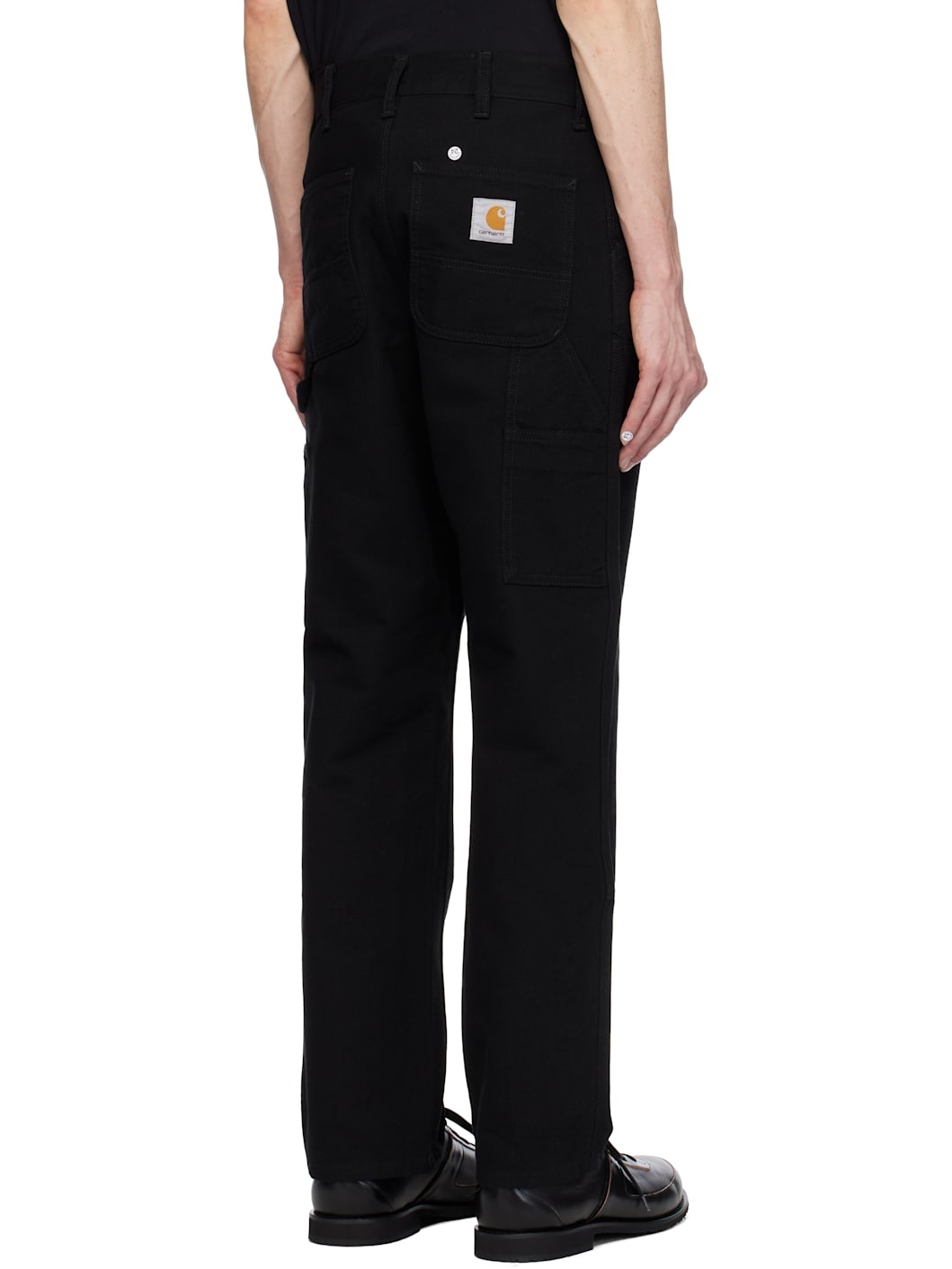 Black  Double Knee Trousers - 3