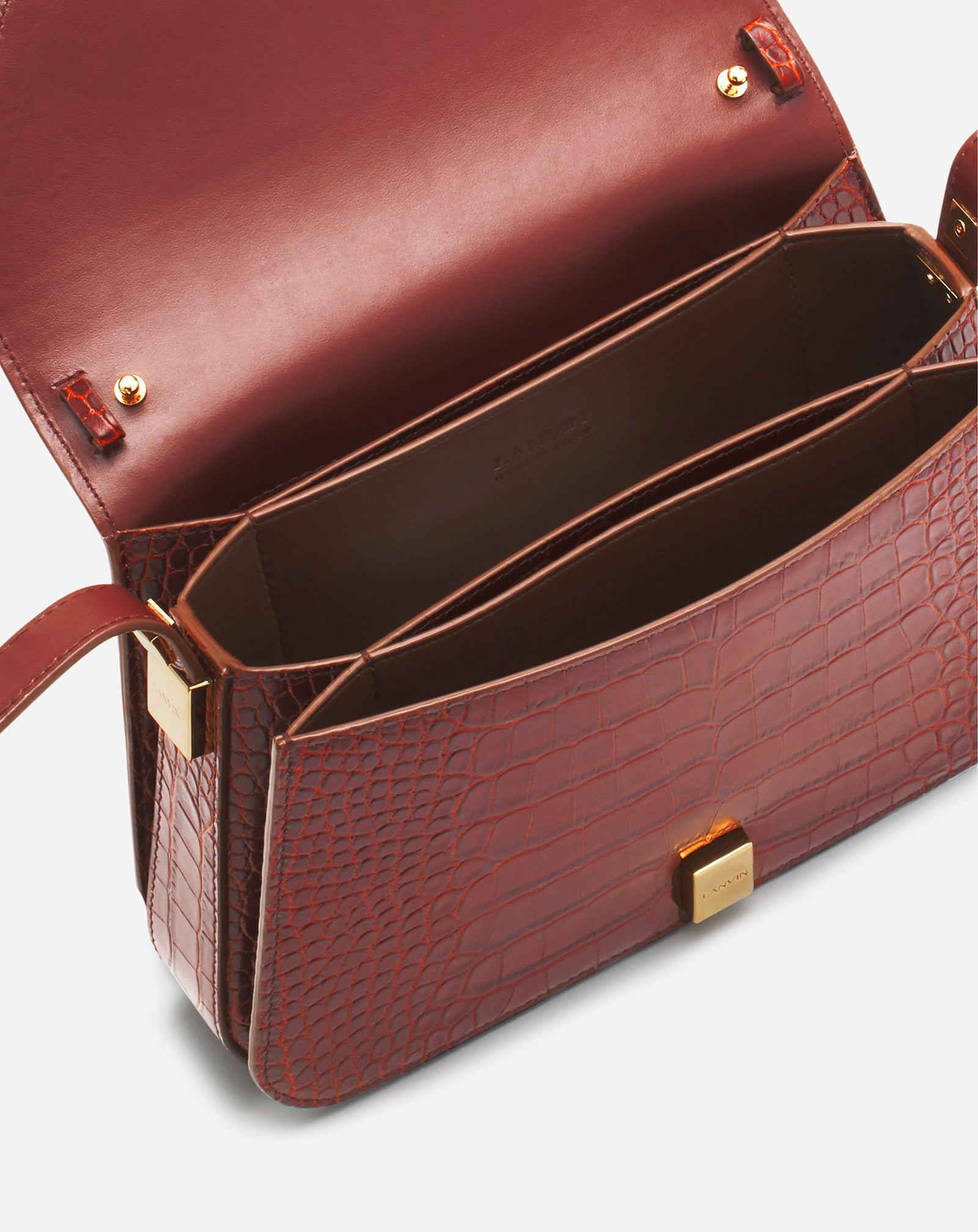CONCERTO ARPEGE BAG IN CROCODILE-EFFECT LEATHER - 5