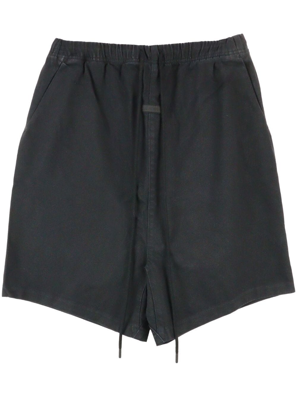 logo-appliquÃ© cotton shorts - 1