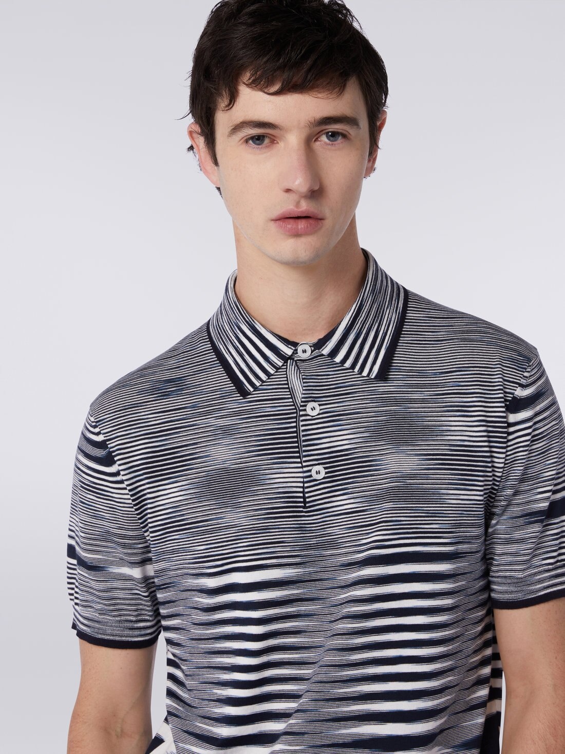 Slub cotton polo shirt - 5