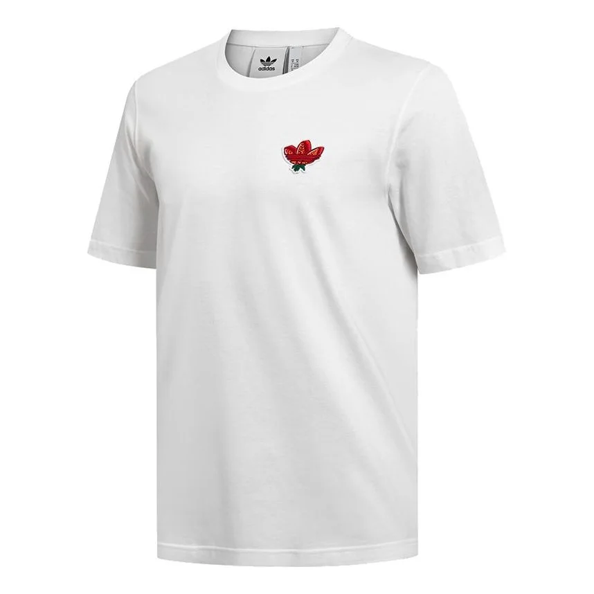 adidas originals Men's Fruit Badge Tee Sports White GN3133 - 1