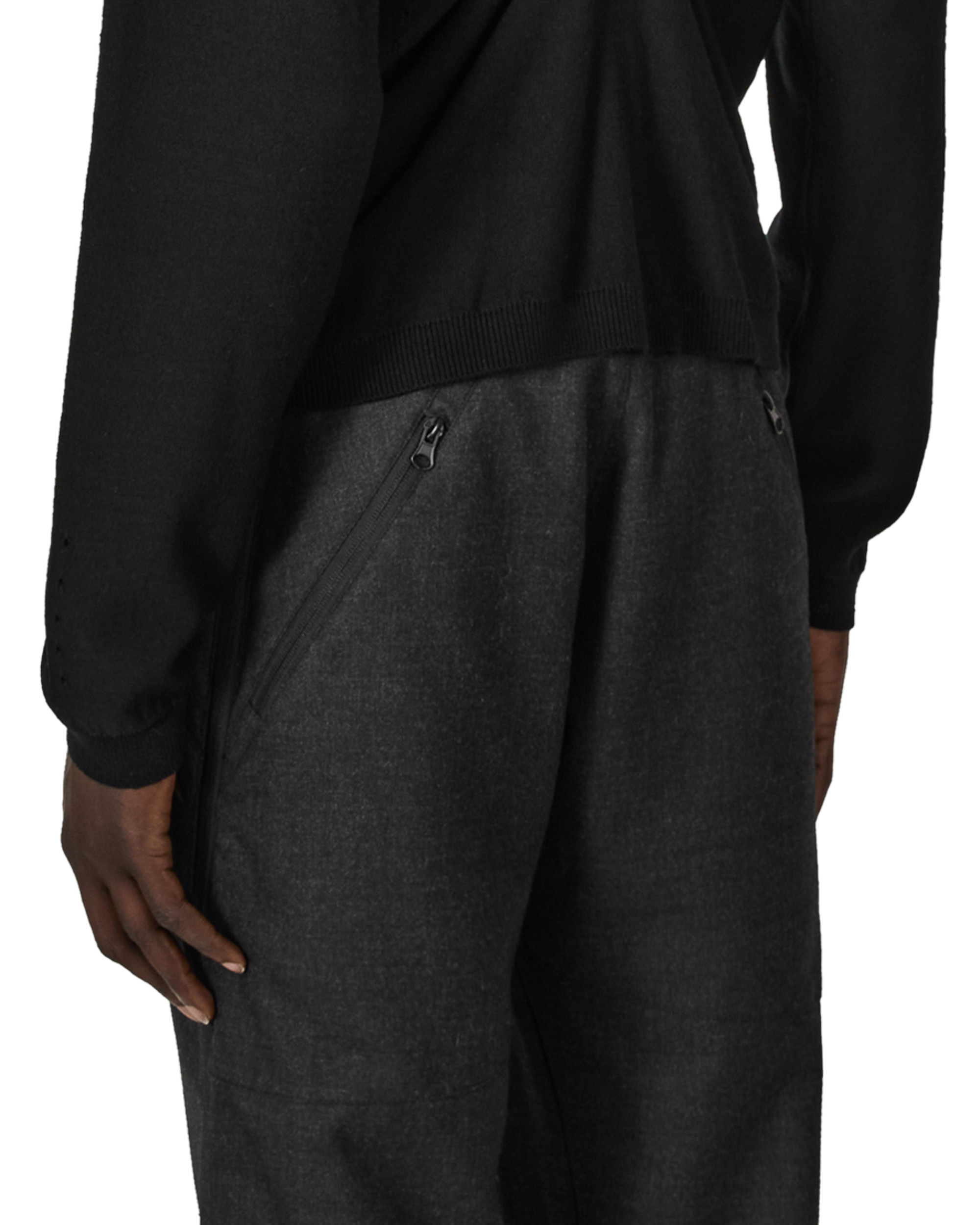 Pinched Wool Knit Polo - 8