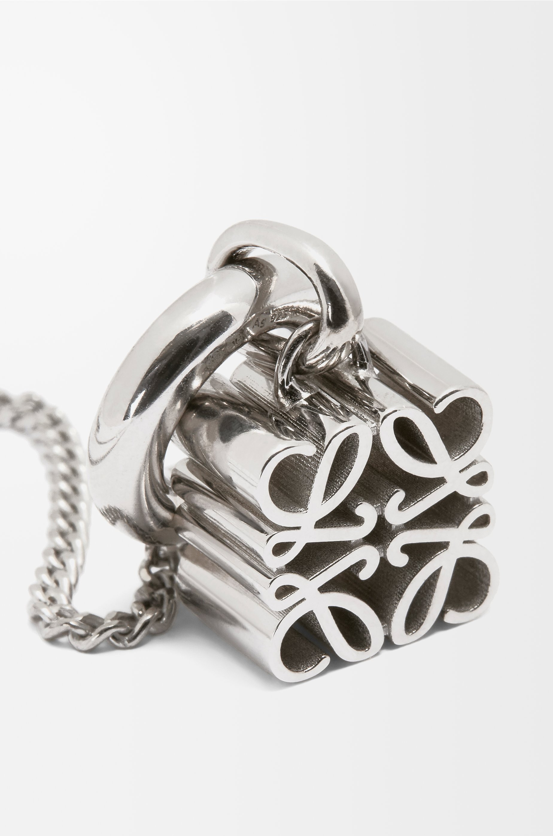 Anagram pendant in sterling silver - 3