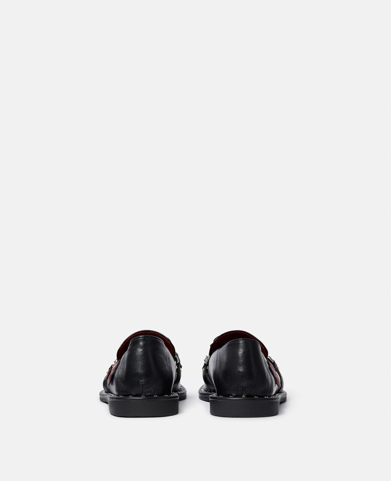 Stella McCartney Falabella Lip Appliqué Loafers outlook