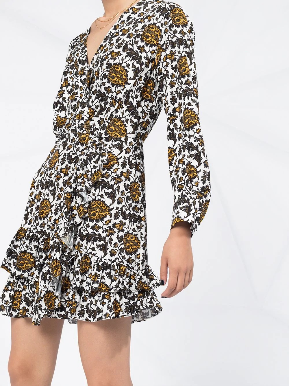 floral-print shift dress - 5