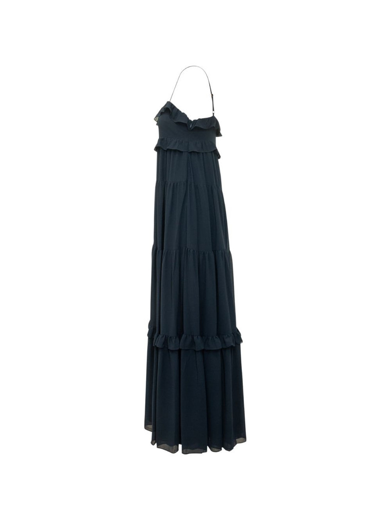 Ruffled Georgette tiered maxi dress 3