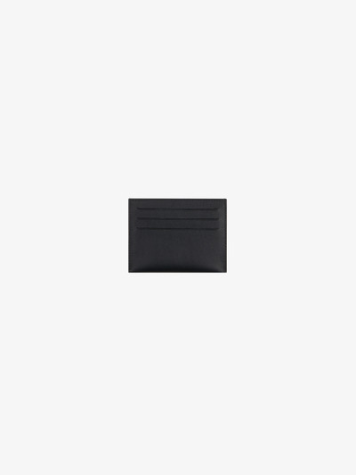 Givenchy GIVENCHY SPLIT card holder in leather outlook