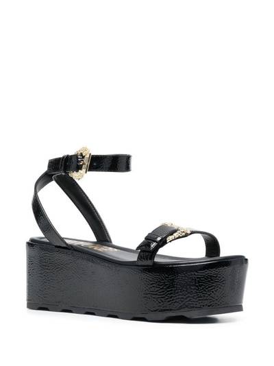 VERSACE JEANS COUTURE Mallory platform sandals outlook