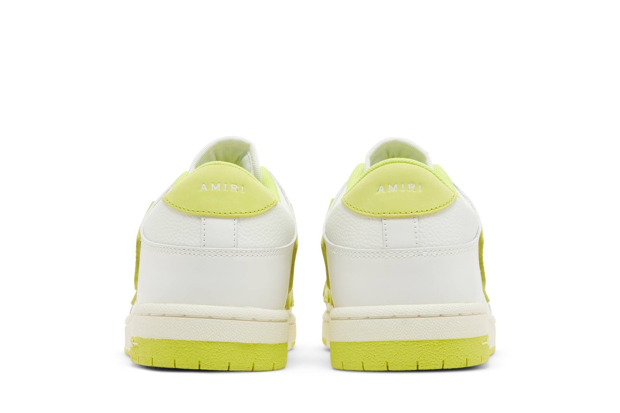 Amiri Skel Top Low 'White Lime' - 6