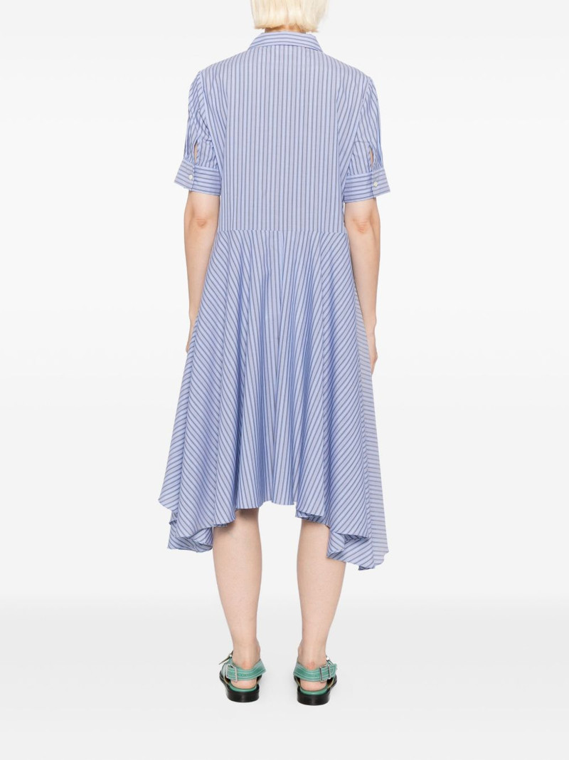 tulip-embroidered striped dress 4