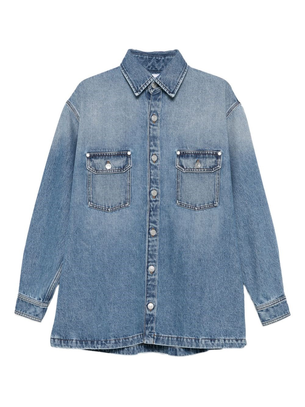 Denim cotton shirt - 1