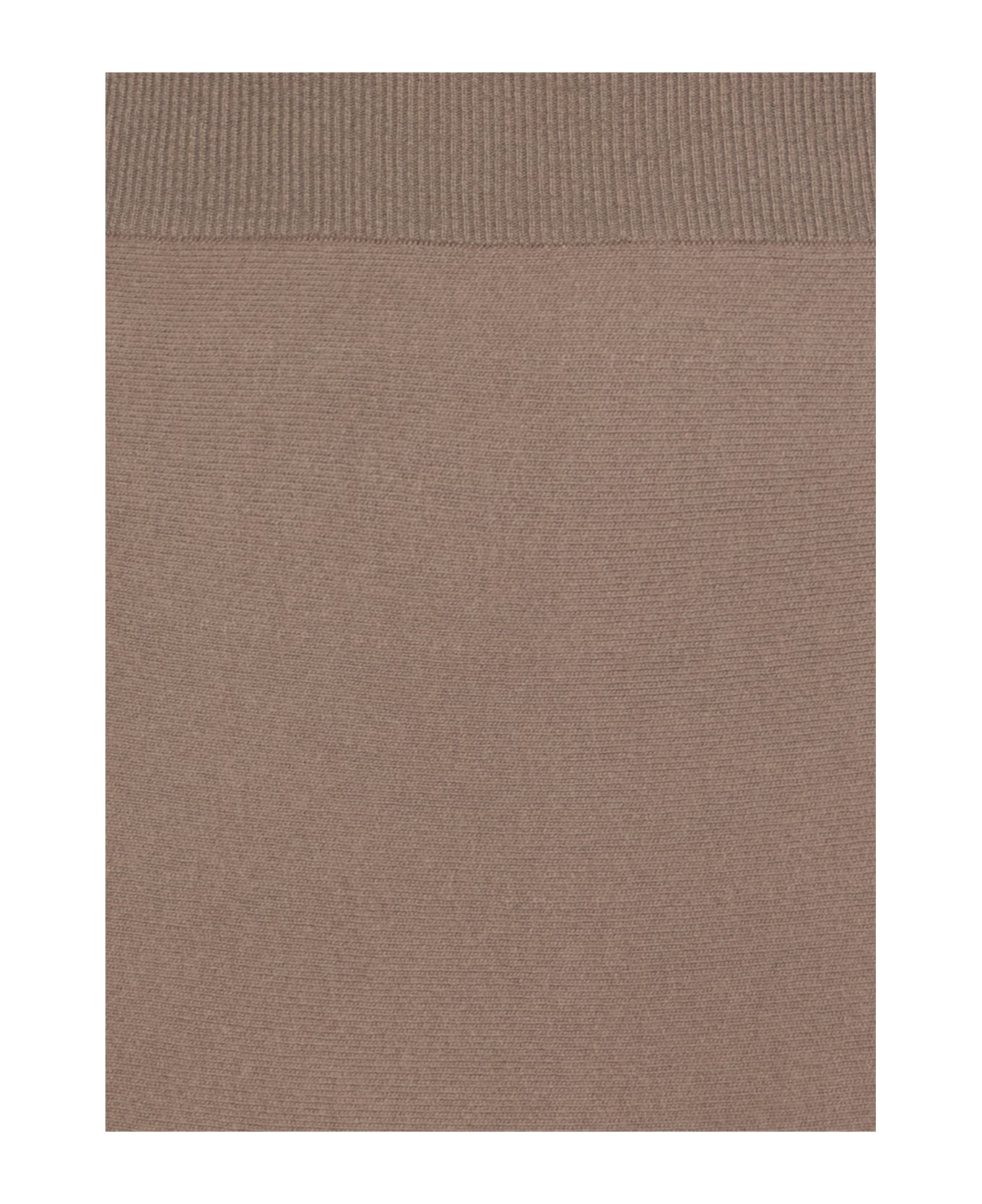 Lanvin Beige Wool Blend Skirt | italist | REVERSIBLE