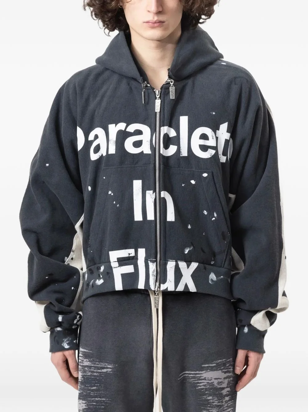 Paraclete in Flux zip-up hoodie - 1